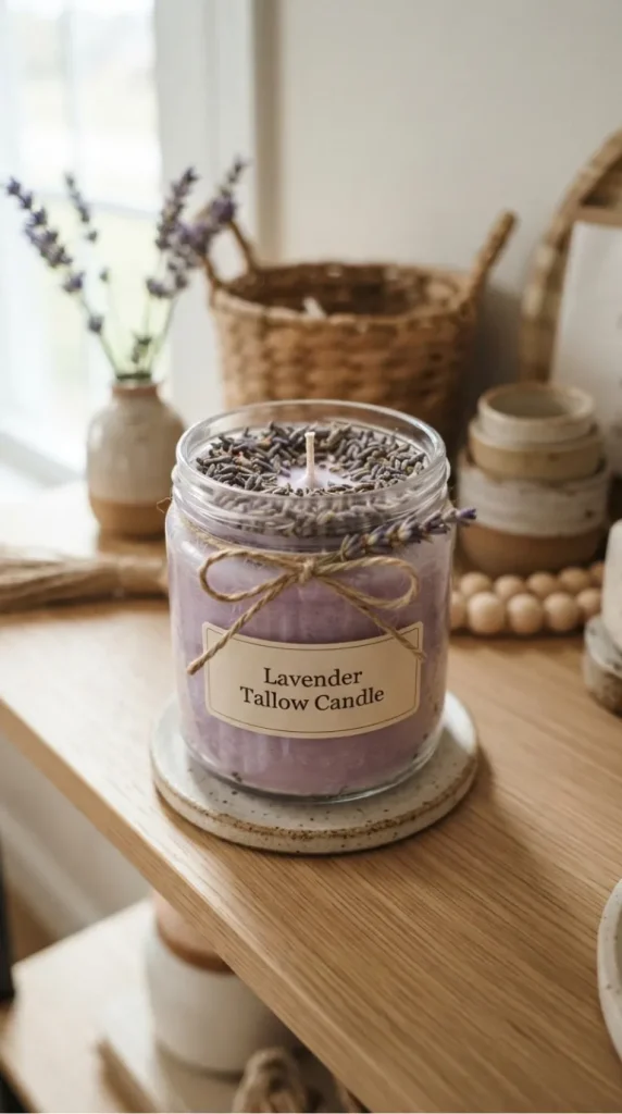 tallow candle ideas