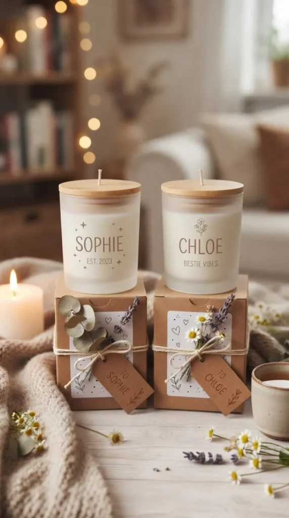 Candle gift Ideas for friends