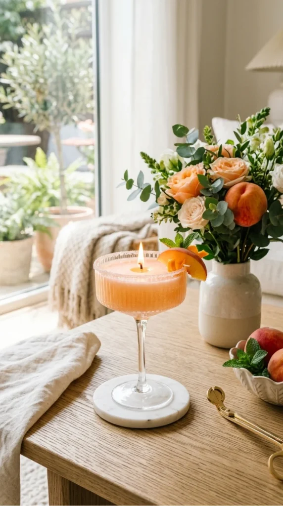 Summer drink candle ideas