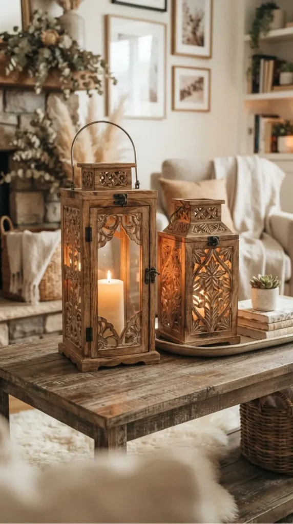 wood candle holder ideas