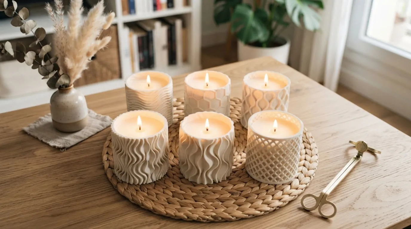 3d candle jar ideas
