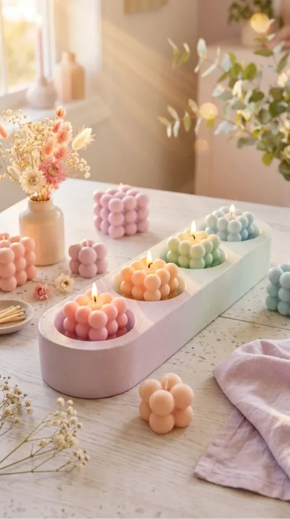 sugar mold candle holders