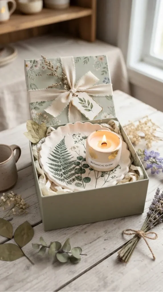 air-dry clay candle gift ideas