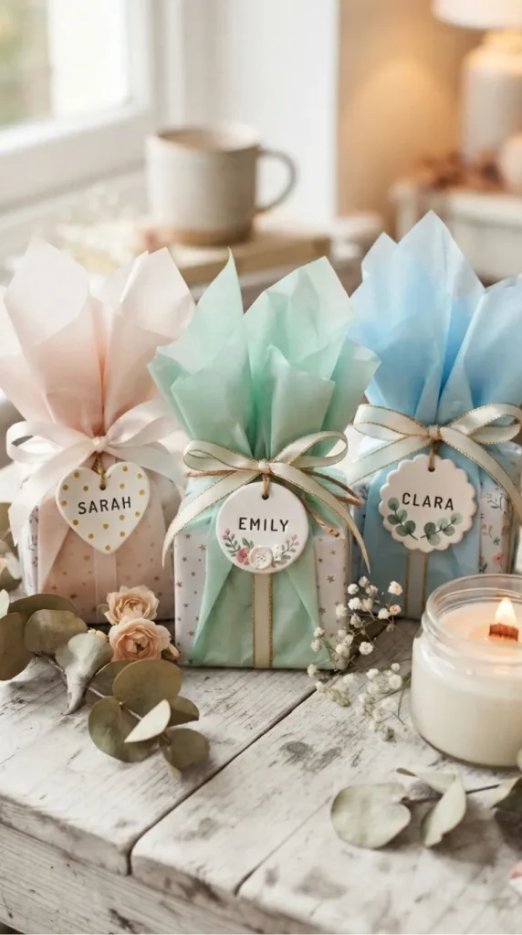 air-dry clay candle gift ideas