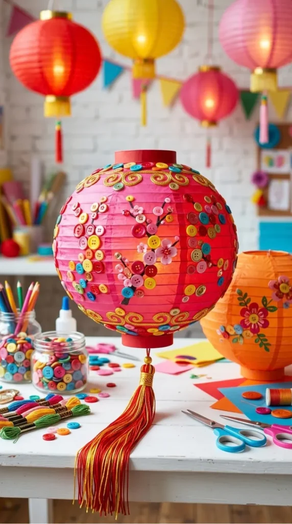 chinese lanterns craft for toddlers ideas