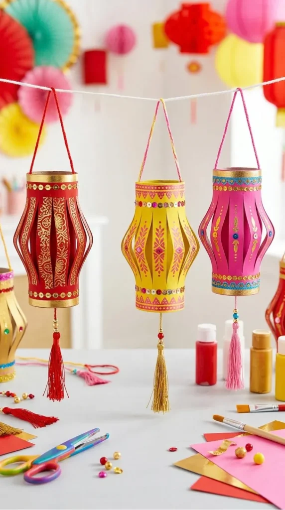 chinese lanterns craft for toddlers ideas