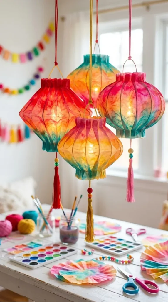 chinese lanterns craft for toddlers ideas