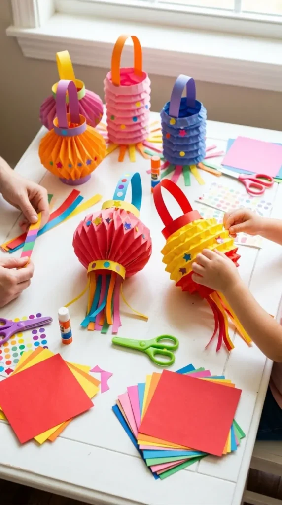 chinese lanterns craft for toddlers ideas