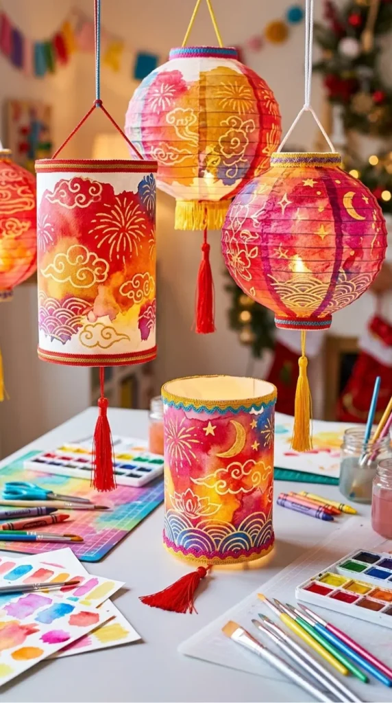 chinese lanterns craft for toddlers ideas