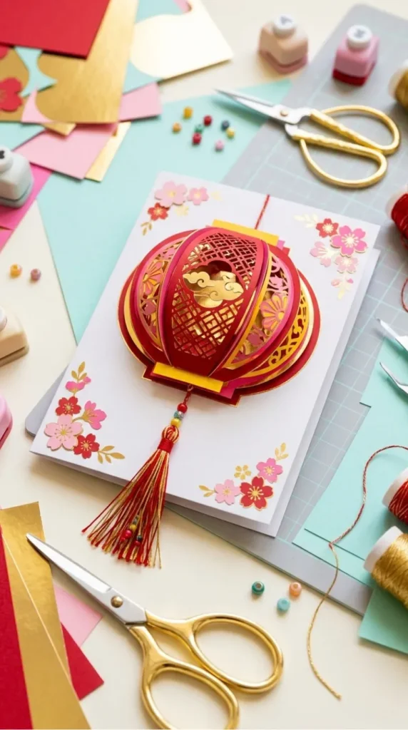 chinese lanterns craft for toddlers ideas