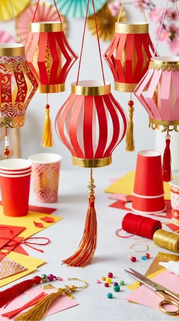 chinese lanterns craft for toddlers ideas