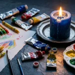 15 Playful Crayon Paint Candle Ideas Anyone Can Make at Home Crayon paint candle ideas