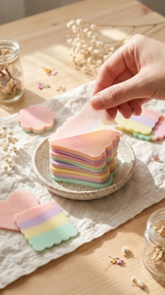 paper soap-making ideas