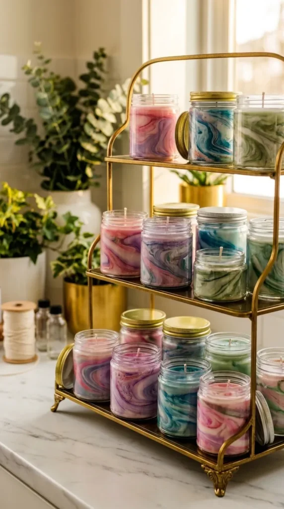 paraffin candle ideas