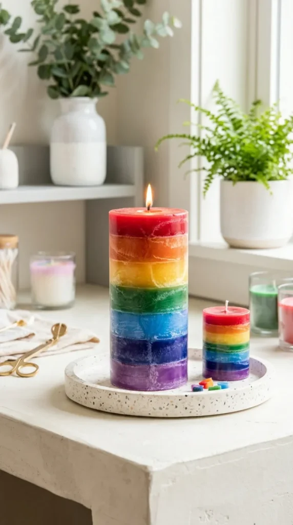 paraffin candle ideas