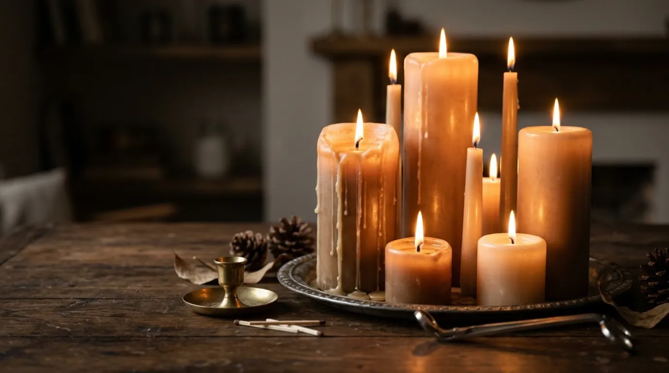 paraffin candle ideas