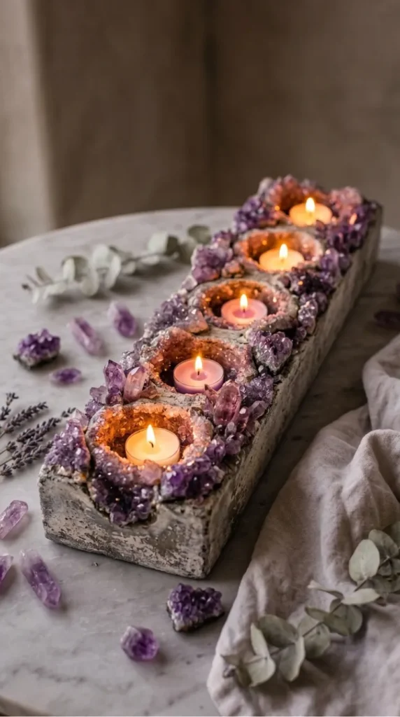 sugar mold candle holders