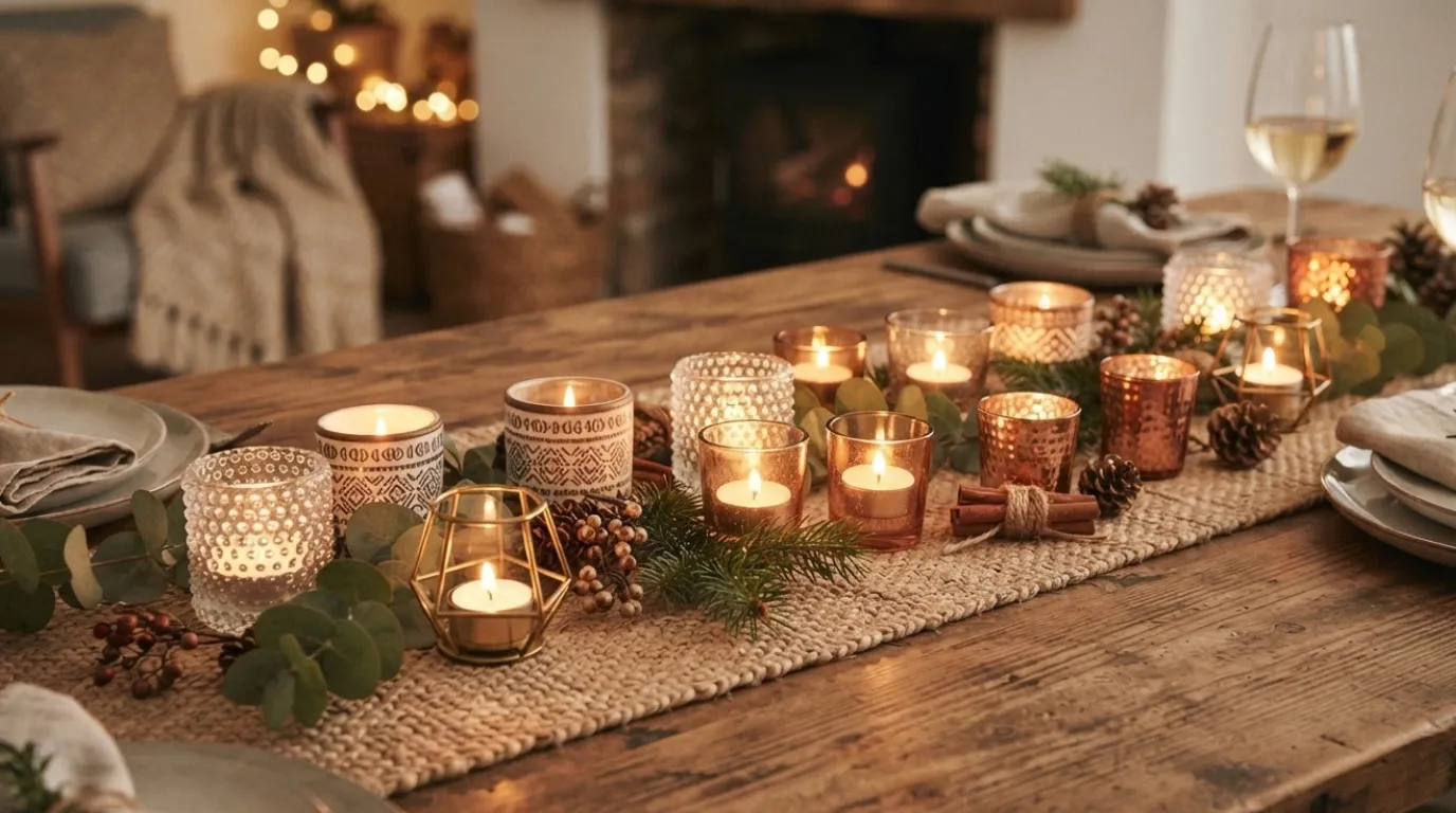 Tealight candle decor ideas
