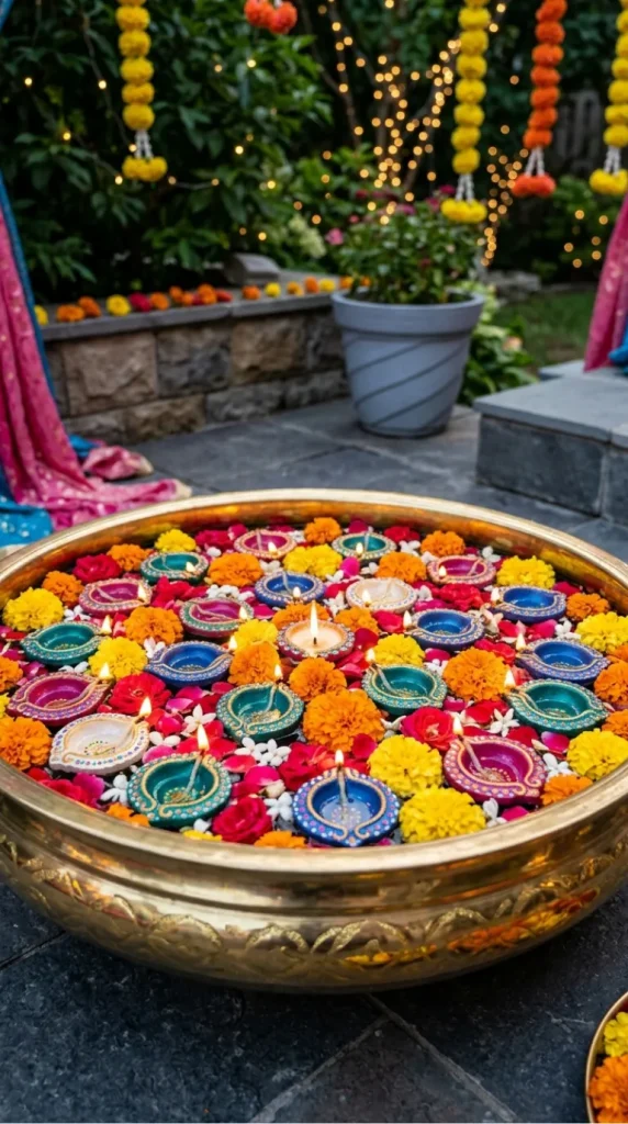 terracotta diya candle ideas