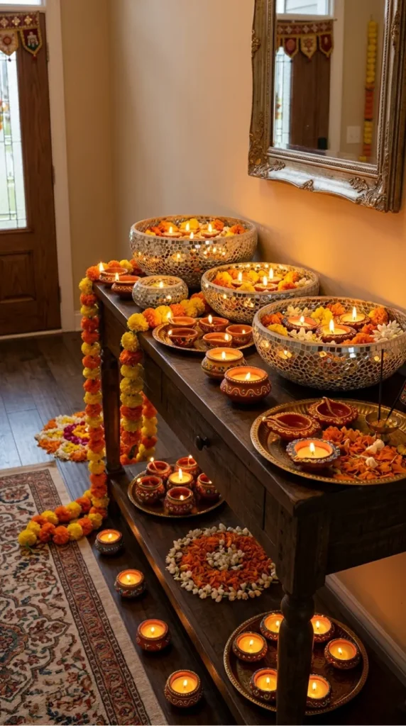 terracotta diya candle ideas