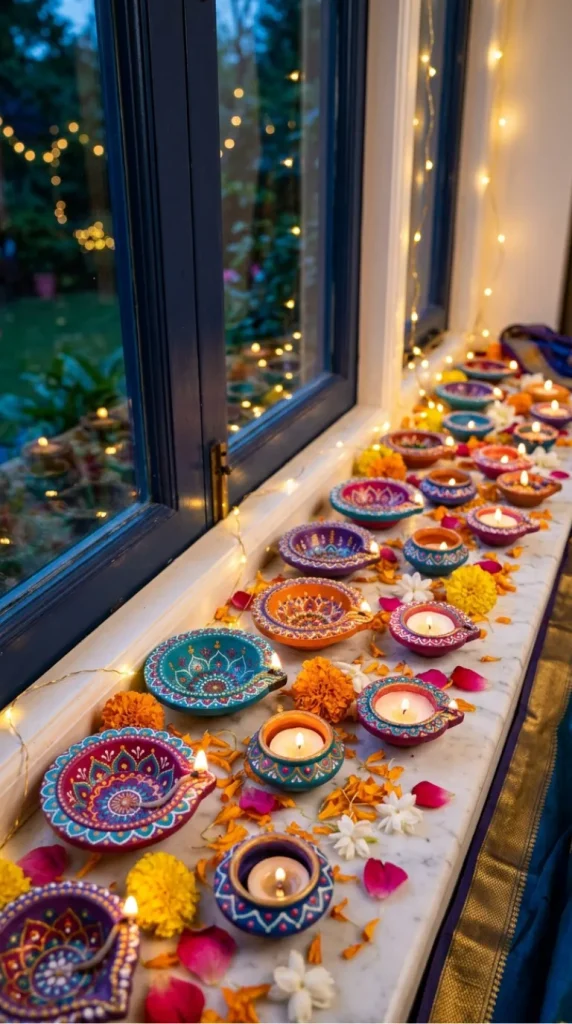 terracotta diya candle ideas