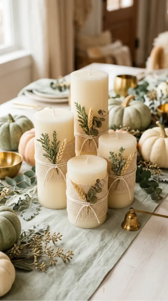 Thanksgiving candle gift ideas