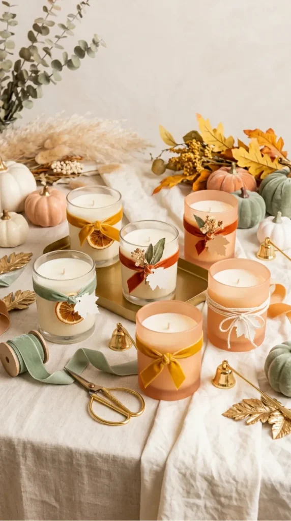 Thanksgiving candle gift ideas