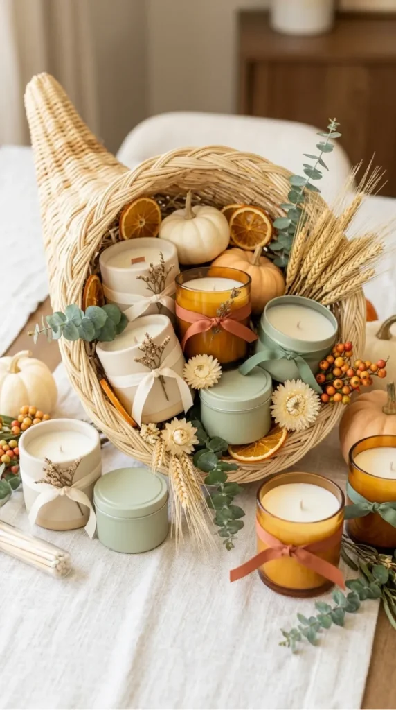 Thanksgiving candle gift ideas