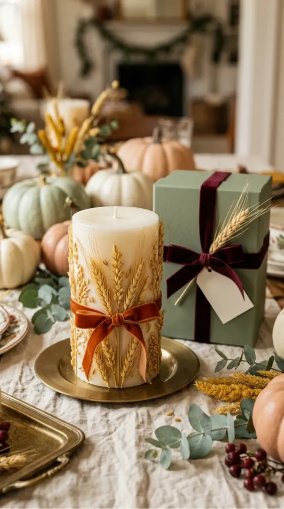 Thanksgiving candle gift ideas