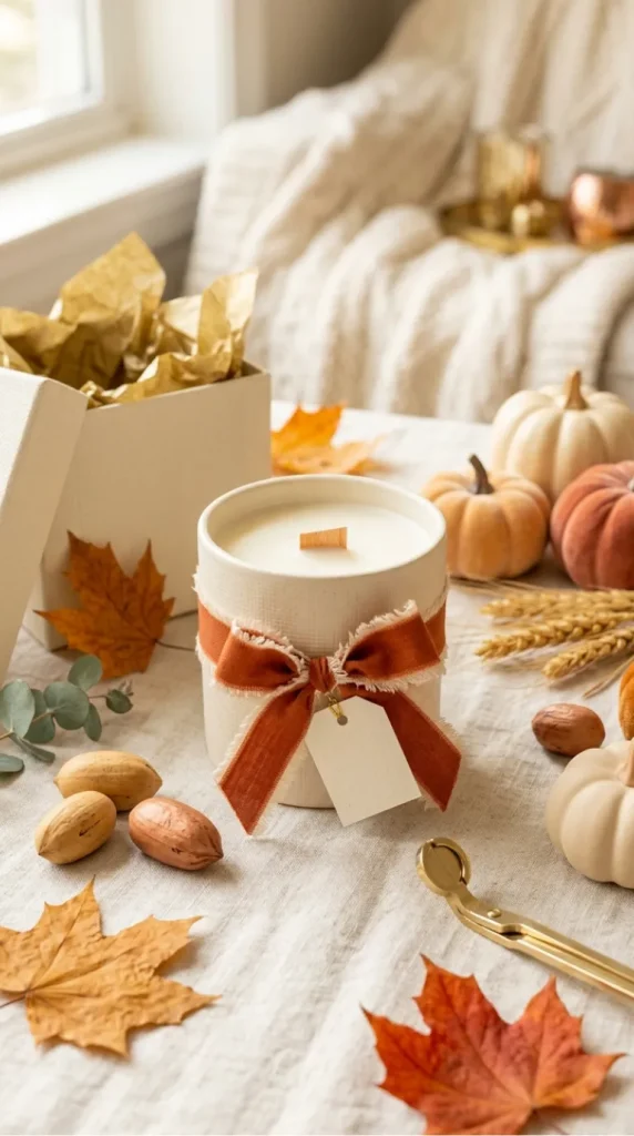 Thanksgiving candle gift ideas
