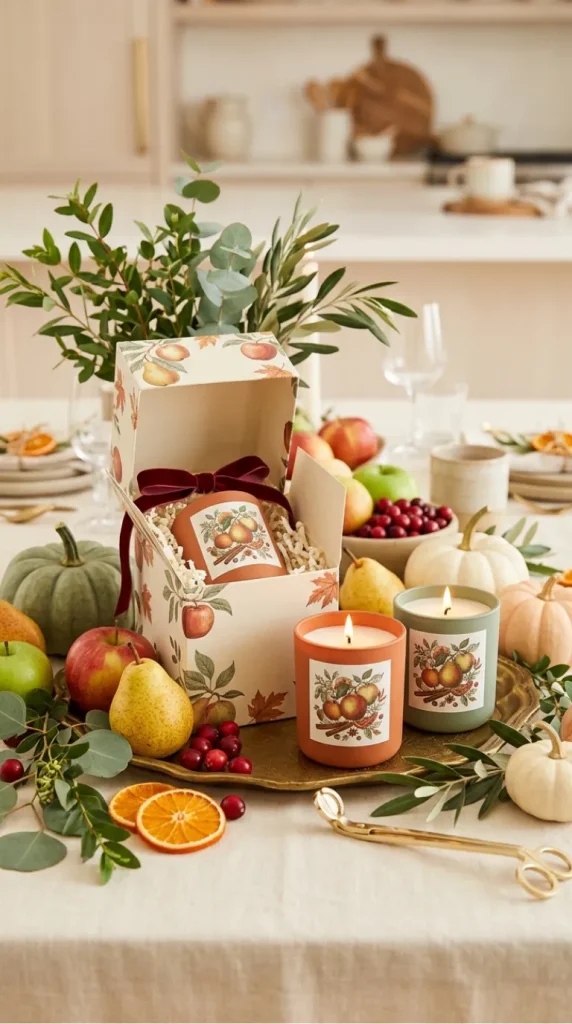 Thanksgiving candle gift ideas
