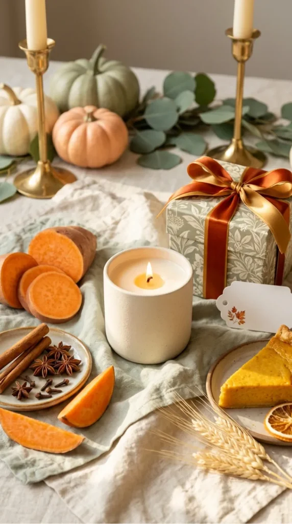 Thanksgiving candle gift ideas