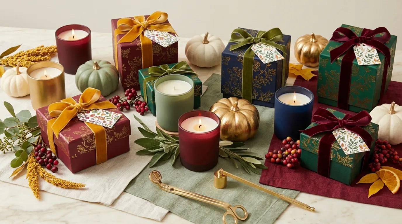 Thanksgiving candle gift ideas