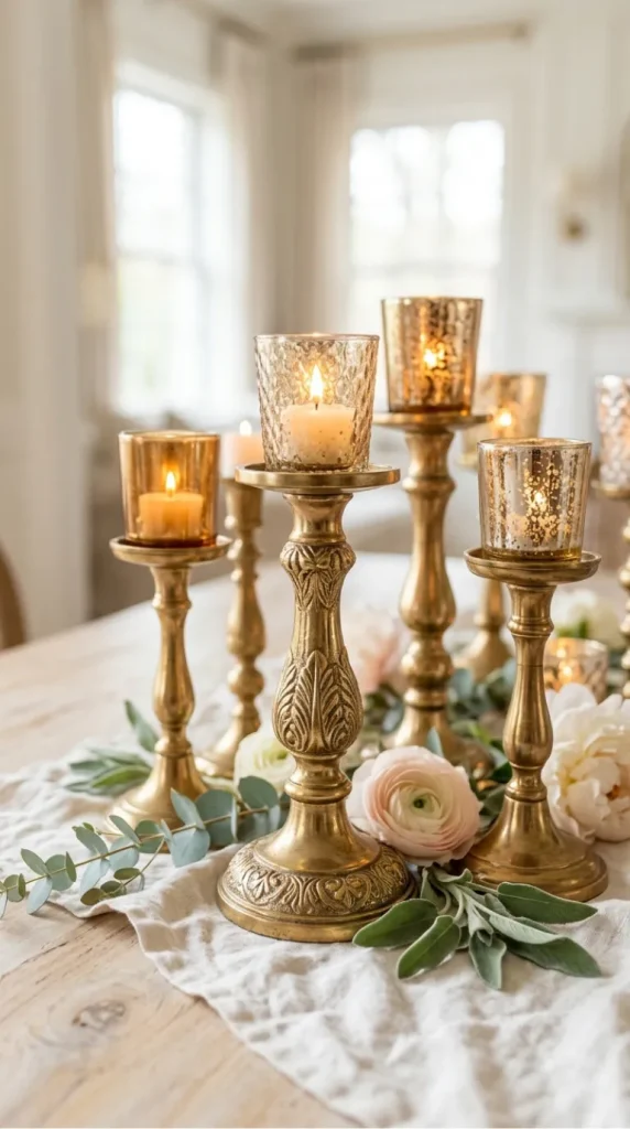 votive candle decor ideas