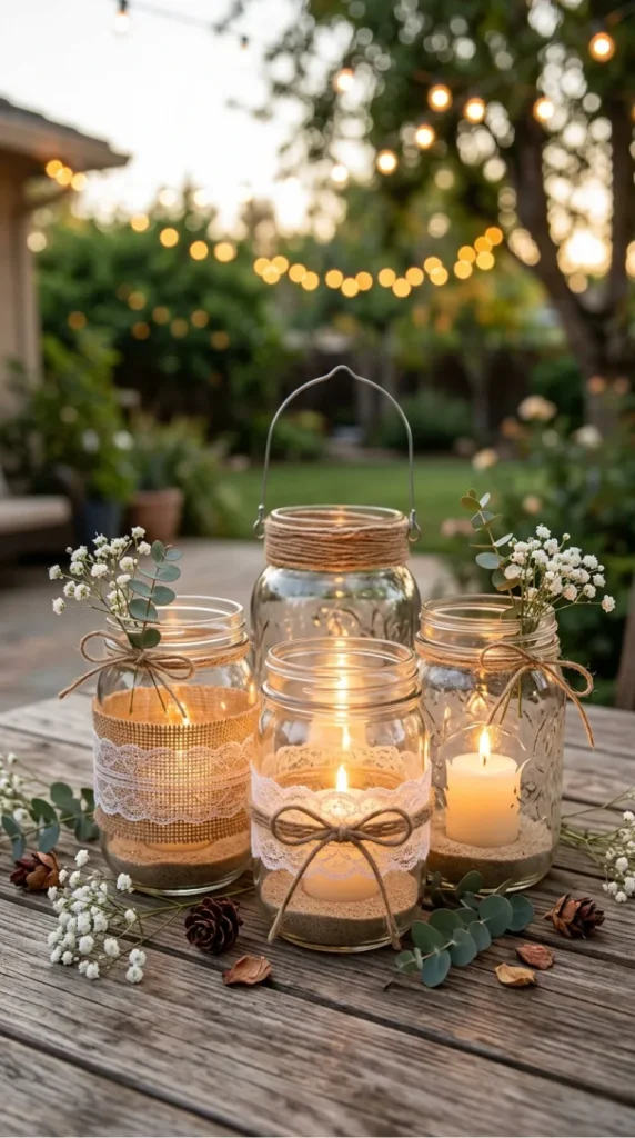 votive candle decor ideas