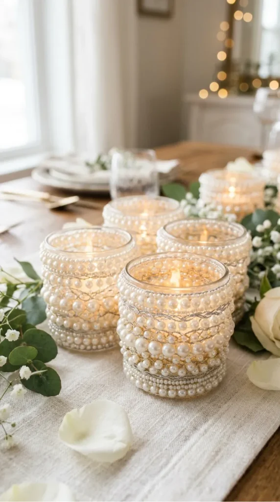 votive candle decor ideas
