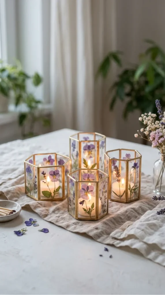 votive candle decor ideas