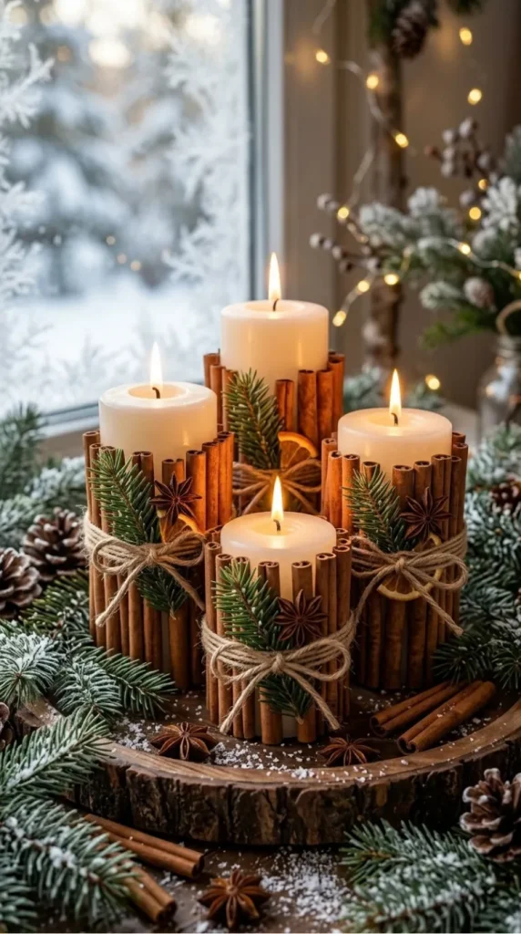 Winter wonderland candle ideas