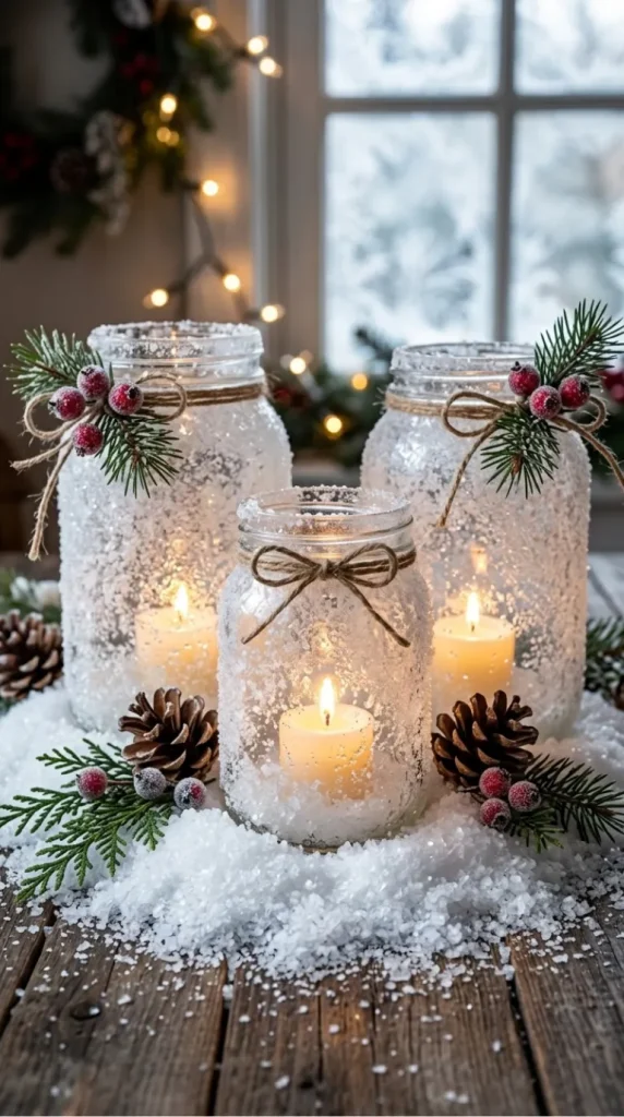 Winter wonderland candle ideas