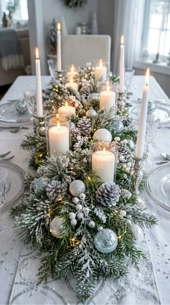 Winter wonderland candle ideas
