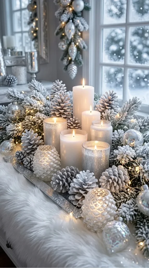 Winter wonderland candle ideas