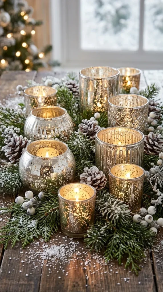 Winter wonderland candle ideas