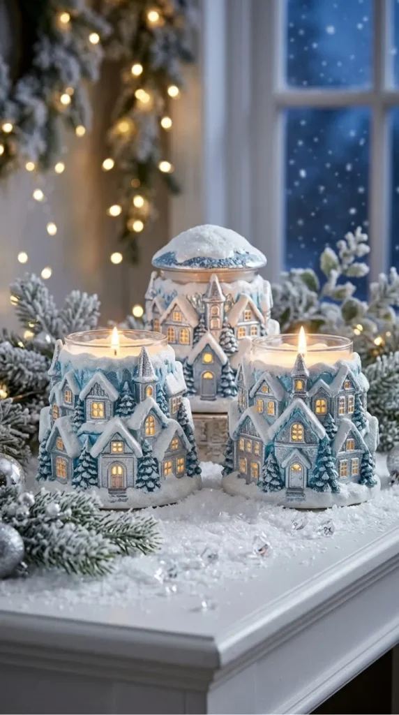 Winter wonderland candle ideas