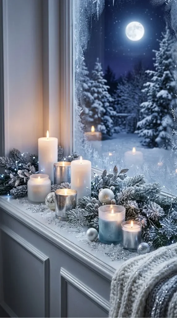 Winter wonderland candle ideas