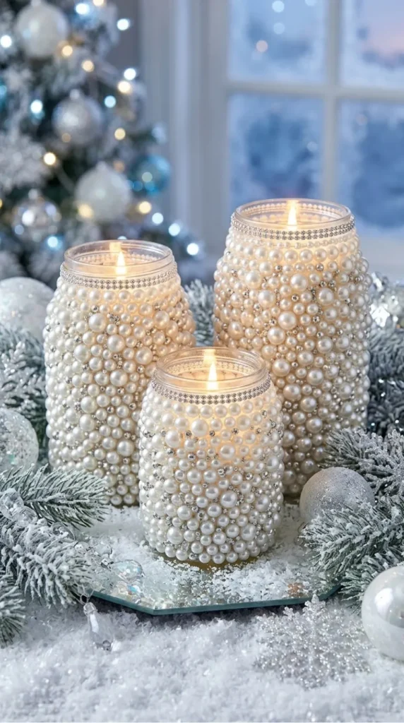 Winter wonderland candle ideas