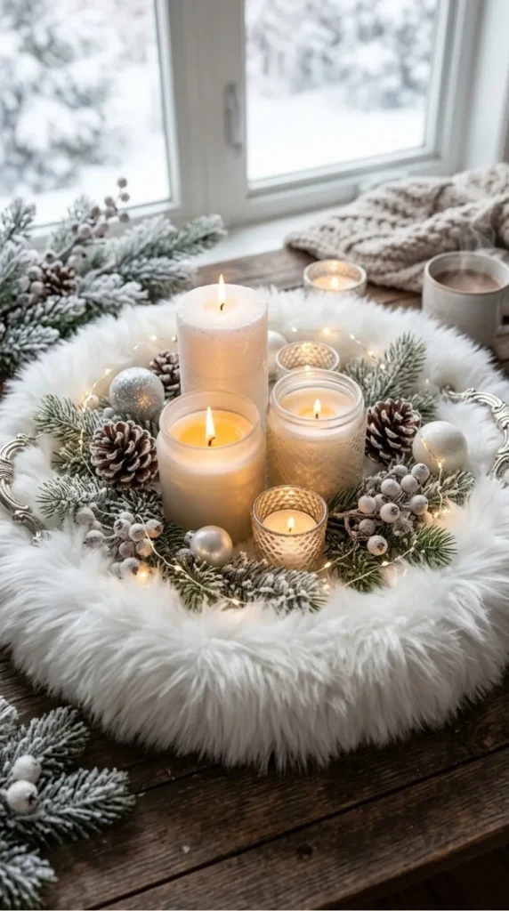Winter wonderland candle ideas