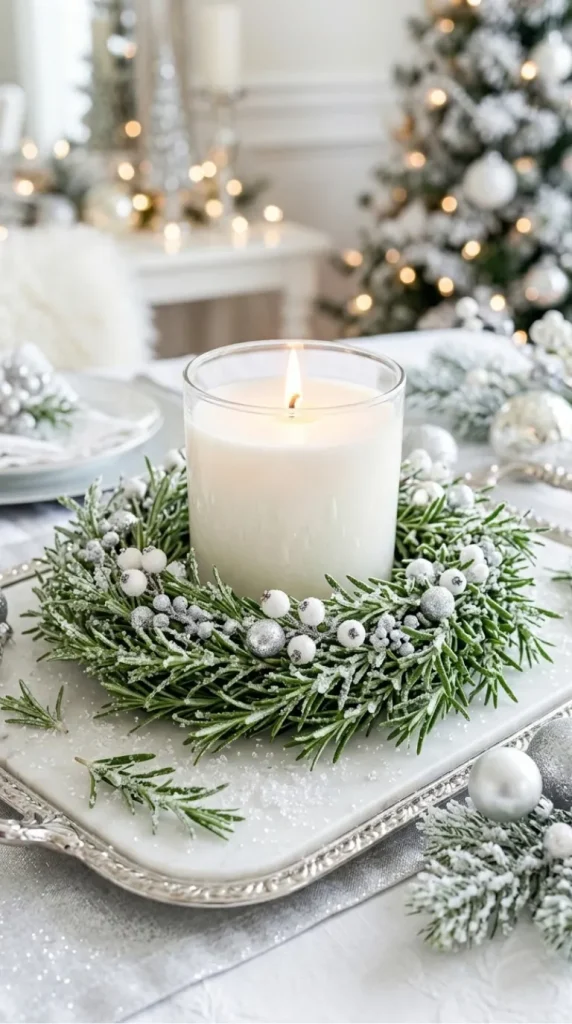 Winter wonderland candle ideas