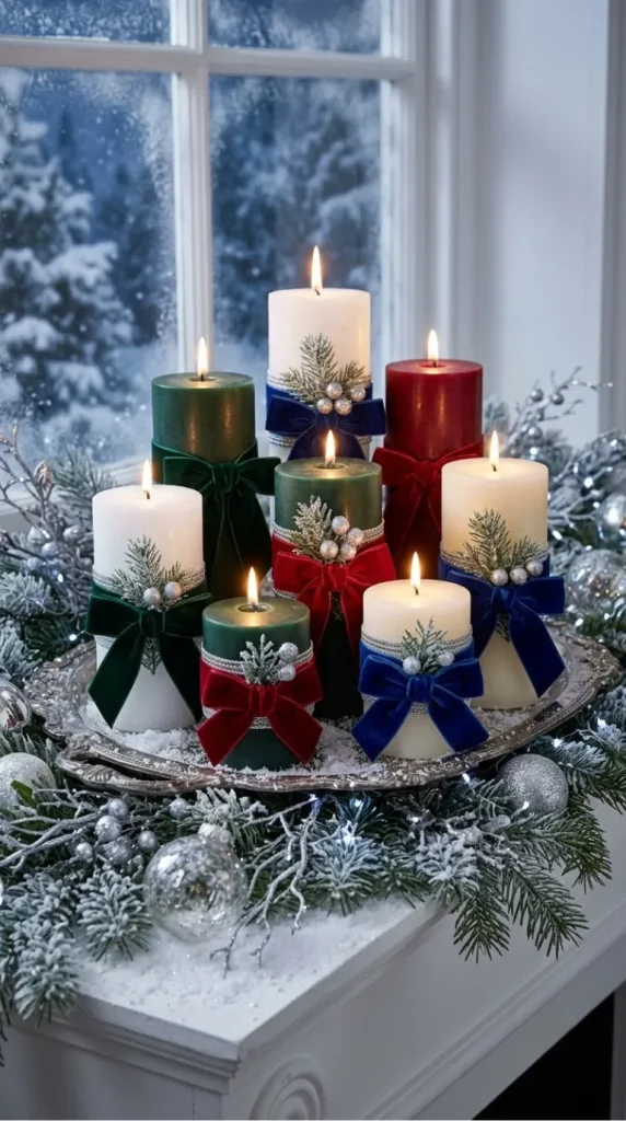 Winter wonderland candle ideas