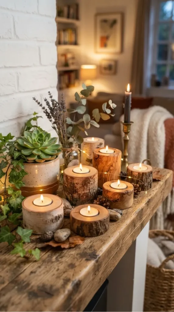 Tealight candle decor ideas